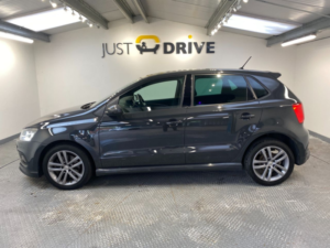2017 Volkswagen Polo 1.0 Tsi R-Line Hatchback 5dr Petrol Manual Euro 6 (s/s) (110 Bhp) in Grey — image 2