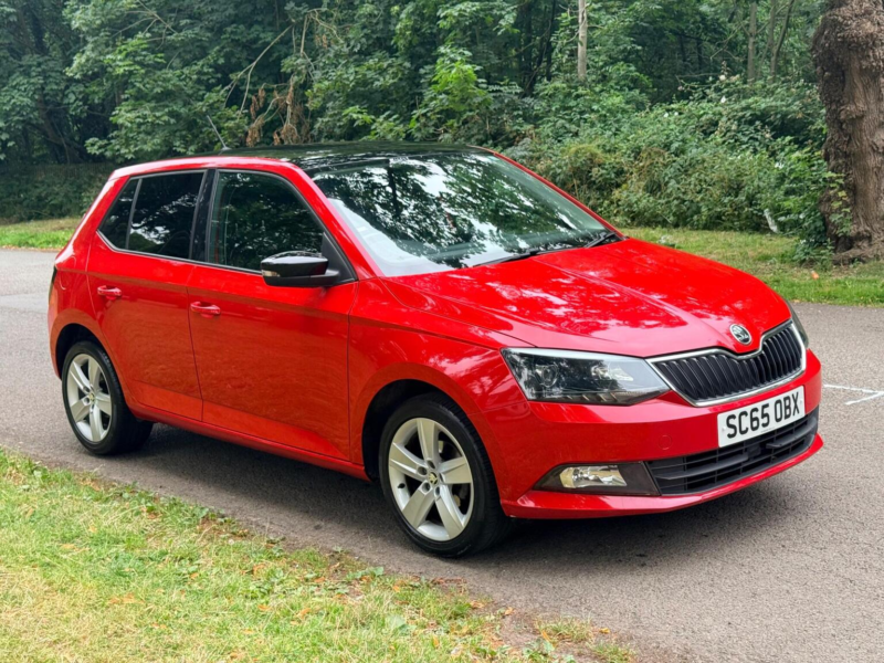 2015 Skoda Fabia 1.2 Tsi Se L Euro 6 (s/s) 5dr in Red — image 1