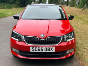 2015 Skoda Fabia 1.2 Tsi Se L Euro 6 (s/s) 5dr in Red — image 2
