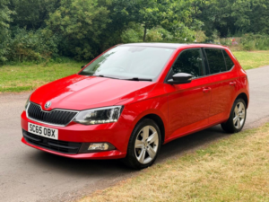 2015 Skoda Fabia 1.2 Tsi Se L Euro 6 (s/s) 5dr in Red — image 3