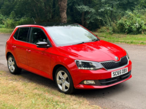 2015 Skoda Fabia 1.2 Tsi Se L Euro 6 (s/s) 5dr in Red — image 5