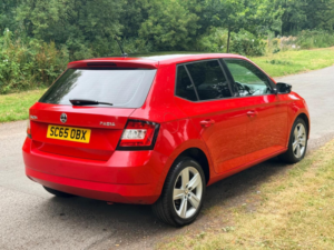 2015 Skoda Fabia 1.2 Tsi Se L Euro 6 (s/s) 5dr in Red — image 6