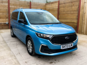 2023 Ford Grand Tourneo Connect 5 SEAT Auto Wheelchair Accessible Disabled Access Vehicle Wav in Blue — image 4