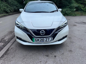2020 Nissan Leaf 40kwh Tekna Auto 5dr in White — image 2