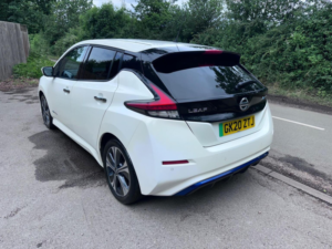 2020 Nissan Leaf 40kwh Tekna Auto 5dr in White — image 4