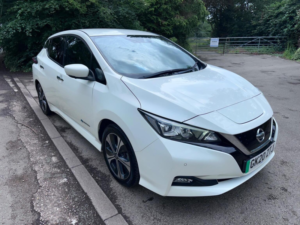 2020 Nissan Leaf 40kwh Tekna Auto 5dr in White — image 5