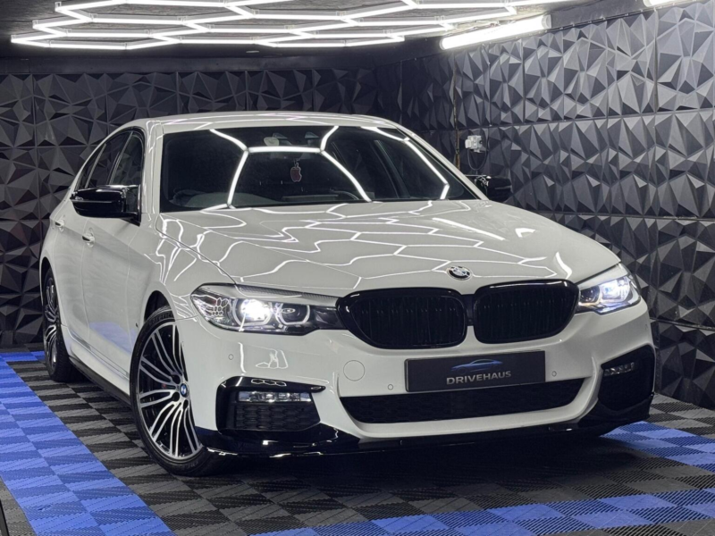 2017 BMW 5 Series 2.0 530e 9.2kwh M Sport Auto Euro 6 (s/s) 4dr in White — image 1
