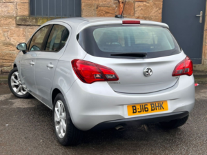 2016 Vauxhall Corsa 1.4i Ecoflex Sri Hatchback 5dr Petrol Manual Euro 6 (90 Ps) in Silver — image 4