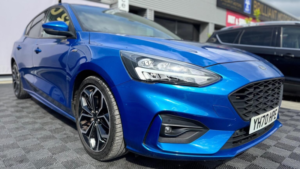 2020 Ford Focus 1.0t Ecoboost St-Line X Auto Euro 6 (s/s) 5dr in Blue — image 2