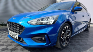 2020 Ford Focus 1.0t Ecoboost St-Line X Auto Euro 6 (s/s) 5dr in Blue — image 6