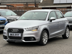2015 Audi A1 1.4 Tfsi Sport Sportback 5dr Petrol Manual Euro 5 (s/s) (122 Ps) in Silver — image 2