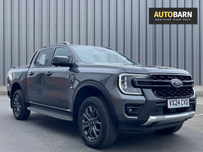 2024 Ford Ranger 3.0 Td V6 Ecoblue Wildtrak Pickup Double Cab 4dr Diesel Auto 4WD Euro 6 (s/s) (240 Ps) in Grey — image 1