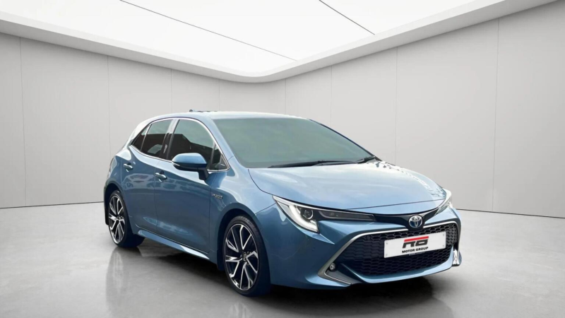 2019 Toyota Corolla 1.8 Vvt-H Excel CVT Euro 6 (s/s) 5dr in Blue — image 1