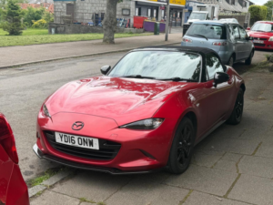2016 Mazda Mx-5 1.5 Skyactiv-G Se-L Nav Euro 6 2dr in Red — image 2