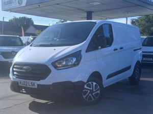 2022 Ford Transit Custom 2.0 280 Ecoblue Leader Panel Van 5dr Diesel Manual L1 H1 Euro 6 (s/s) (105 Ps) in White — image 3