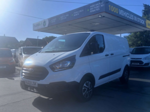 2022 Ford Transit Custom 2.0 280 Ecoblue Leader Panel Van 5dr Diesel Manual L1 H1 Euro 6 (s/s) (105 Ps) in White — image 5