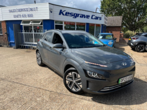 2023 Hyundai Kona 64kwh Premium SUV 5dr Electric Auto (10.5kw Charger) (204 Ps) in Grey — image 6