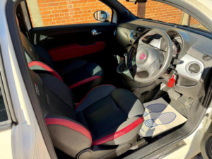 2014 Fiat 500 0.9 Twinair S Dualogic Euro 6 (s/s) 3dr in White — image 3