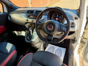 2014 Fiat 500 0.9 Twinair S Dualogic Euro 6 (s/s) 3dr in White — image 4
