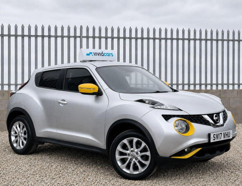2017 Nissan Juke 1.6 Dig-T N-Connecta Euro 6 (s/s) 5dr in Silver — image 1
