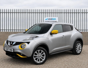2017 Nissan Juke 1.6 Dig-T N-Connecta Euro 6 (s/s) 5dr in Silver — image 2