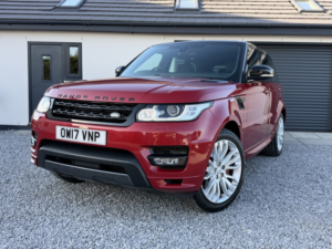 2017 Land Rover Range Rover Sport 3.0 Sd V6 Autobiography Dynamic in Red — image 2