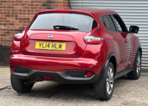 2014 Nissan Juke 1.2 Dig-T Tekna Euro 5 (s/s) 5dr Euro 5 in Red — image 6