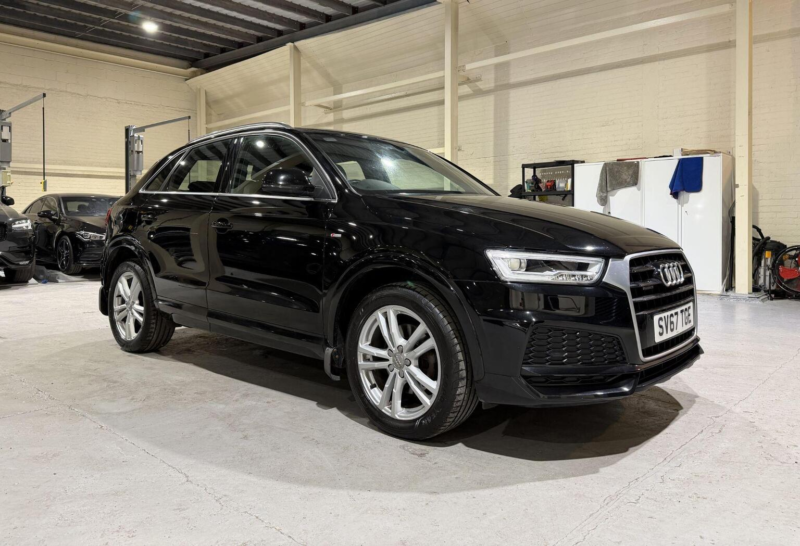 2017 Audi Q3 2.0 Tfsi S Line Edition S Tronic Quattro Euro 6 (s/s) 5dr in Black — image 1