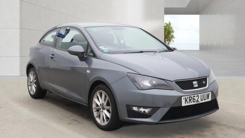 2012 SEAT Ibiza 1.2 Tsi Fr Sport Coupe Euro 5 3dr in Grey — image 1