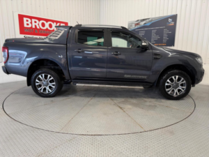 2019 Ford Ranger 2.0 Ecoblue Wildtrak Auto 4WD Euro 6 (s/s) 4dr in Grey — image 3