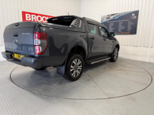 2019 Ford Ranger 2.0 Ecoblue Wildtrak Auto 4WD Euro 6 (s/s) 4dr in Grey — image 4