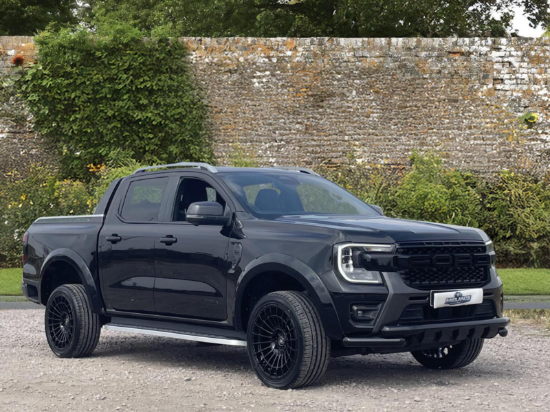 2024 Ford Ranger 2.0 Td Ecoblue Wildtrak Auto 4WD Euro 6 (s/s) 4dr in Black — image 1