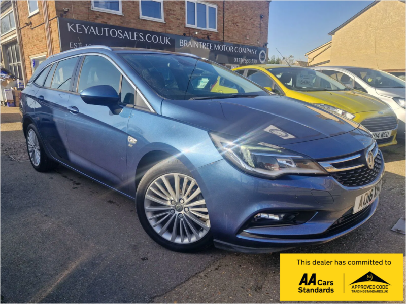 2016 Vauxhall Astra 1.4i Turbo Elite Sports Tourer 5dr Petrol Auto Euro 6 (s/s) (150 Ps) in Blue — image 1