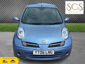 2006 Nissan Micra 1.4 16v Sve in Blue — image 2