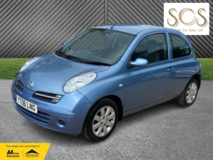 2006 Nissan Micra 1.4 16v Sve in Blue — image 3