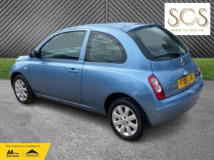2006 Nissan Micra 1.4 16v Sve in Blue — image 5