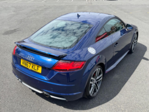 2017 Audi Tt 2.0 Tdi Ultra S Line Euro 6 (s/s) 3dr in Blue — image 4