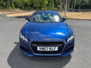 2017 Audi Tt 2.0 Tdi Ultra S Line Euro 6 (s/s) 3dr in Blue — image 5