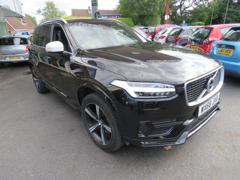 2018 Volvo Xc90 2.0 D5 Powerpulse R-Design Auto 4WD Euro 6 (s/s) 5dr in Black — image 1
