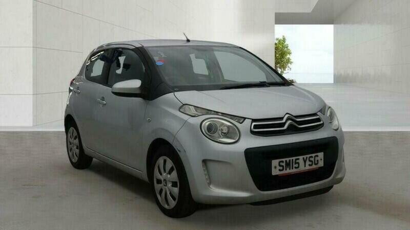 2015 Citroen C1 1.0 Vti Feel Euro 6 5dr in Grey — image 1