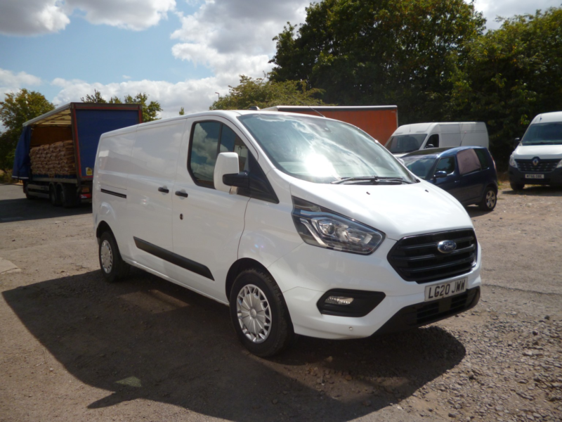 2020 Ford Transit Custom 2.0 320 Ecoblue Trend in White — image 1