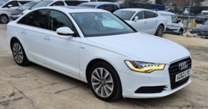 2012 Audi A6 Saloon Hybrid-2.0l Automatic-Ulez/caz Pass-Full Options Car-Free 18months Gold Warranty & 12months Aa Breakdown Cover in White — image 2