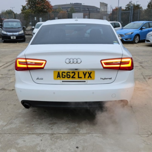 2012 Audi A6 Saloon Hybrid-2.0l Automatic-Ulez/caz Pass-Full Options Car-Free 18months Gold Warranty & 12months Aa Breakdown Cover in White — image 4