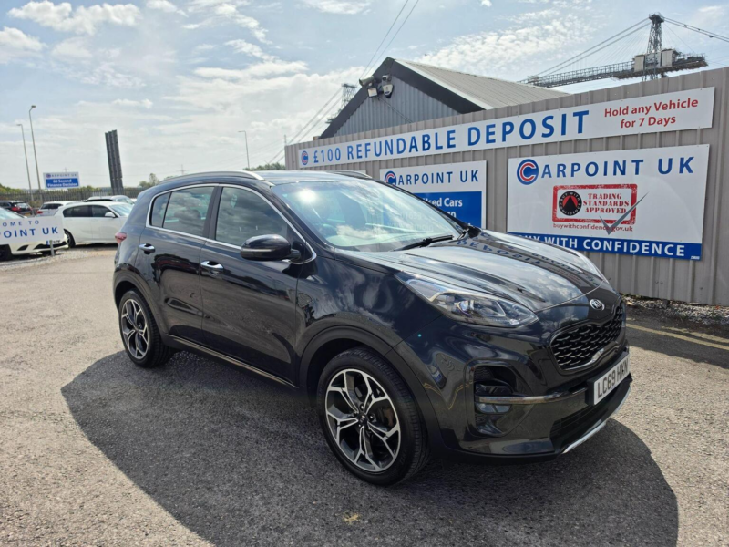 2019 Kia Sportage 1.6 T-Gdi Gt-Line Euro 6 (s/s) 5dr in Black — image 1