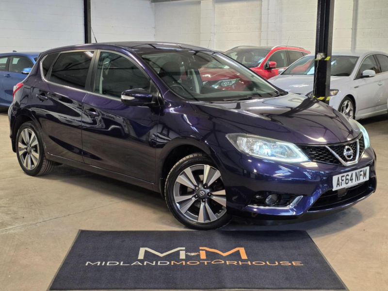 2014 Nissan Pulsar 1.2 Dig-T N-Tec Euro 5 (s/s) 5dr Euro 5 in Blue — image 1