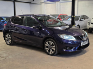 2014 Nissan Pulsar 1.2 Dig-T N-Tec Euro 5 (s/s) 5dr Euro 5 in Blue — image 3