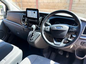 2018 Ford Tourneo Custom 7 SEAT Auto Wheelchair Accessible Disabled Access Vehicle Wav in Silver — image 2