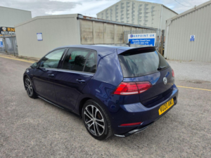 2020 Volkswagen Golf 2.0 Tdi R-Line Edition DSG Euro 6 (s/s) 5dr in Blue — image 4