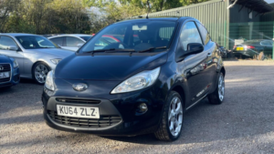 2014 Ford Ka 1.2 Titanium Euro 5 3dr in Black — image 3