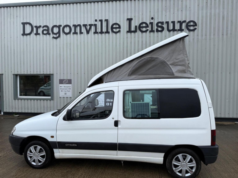 1998 Citroen Berlingo Camper Day Van 2 Berth - To Clear in White — image 1